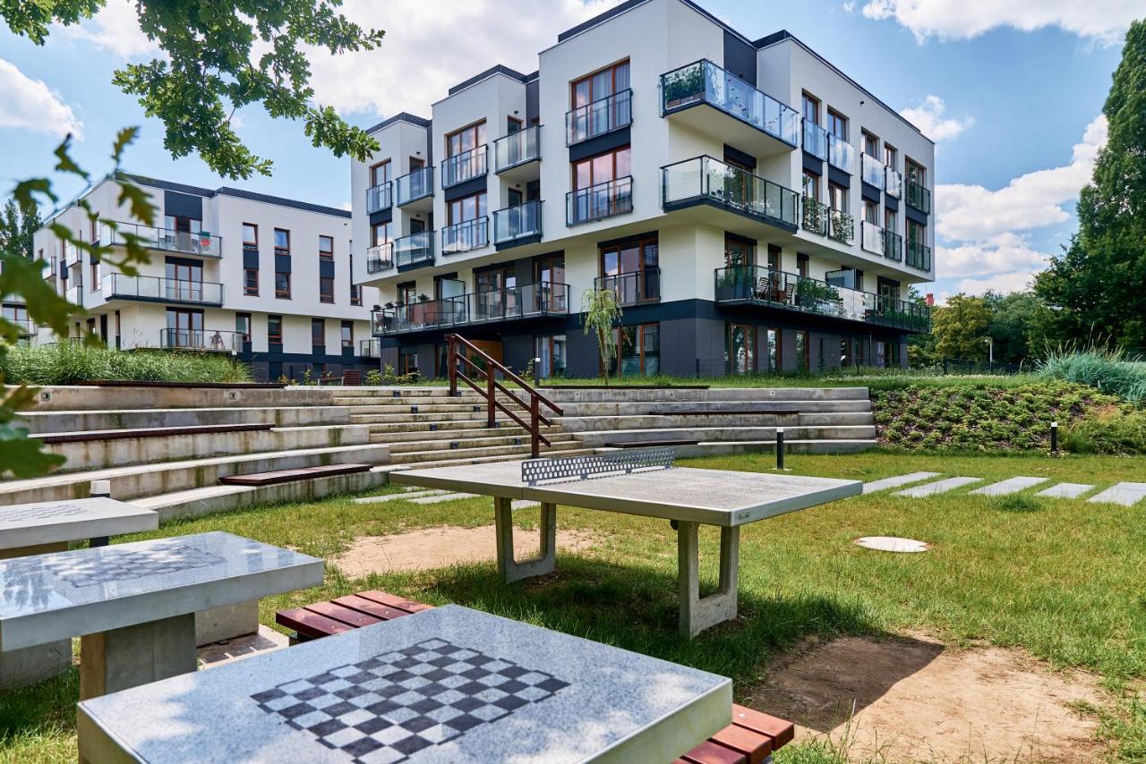Riverside Apartments Na Grobli By Noclegi Renters Wrocław Kültér fotó